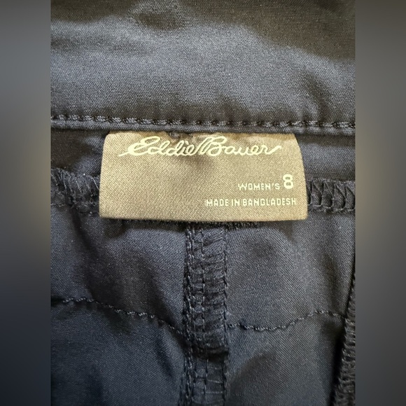 Eddie Bauer Women’s Navy Hiking Capris - Size 8 - Picture 8 of 11